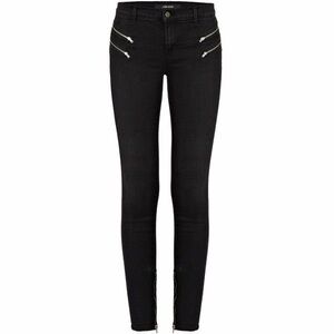 JBRAND CASS SKINNY JEANS W/ ZIPPER DETAILS